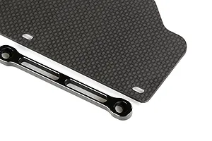 Rovan Carbon Fibre Front Suspension Arm Guards 2Pcs - Black image 4