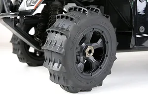 Rovan 1/5 Paddle Tyres on Black Rims 2Pcs - Beadlocked Wheels image 11
