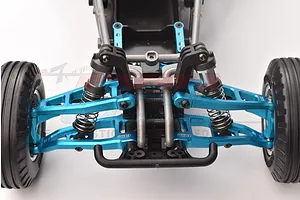 GPM Aluminium Front Lower Suspension Arms 2Pcs - Black image 2
