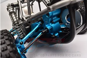 GPM Aluminium Rear Bulkhead - Sky Blue image 97220