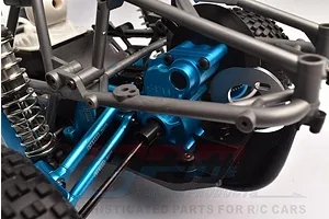 GPM Aluminium Rear Bulkhead - Sky Blue image 97221