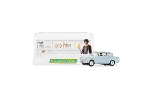 Scalextric 1/32 Ford Anglia 105E Slot Car - Harry Potter Edition image 97274