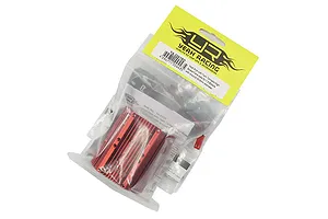 Yeah Racing Twin Tornado High Speed Fans w/ 41mm Aluminium Heat Sink - Red image 97380