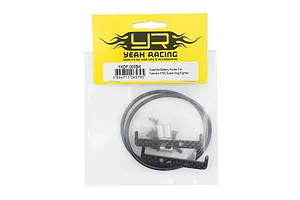 Yeah Racing YKDF-005BK graphite battery holder for Yokomo 870C Super Dog Fighter in original retail packaging.