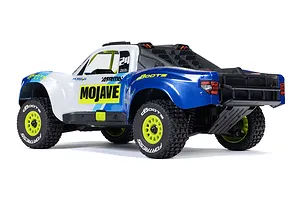 ARRMA Mojave Grom Mega 380 4X4 RC Short Course Truck Electric 4WD 1/16 Scale RTR - Blue/White image 97490