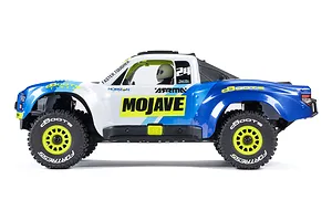 ARRMA Mojave Grom Mega 380 4X4 RC Short Course Truck Electric 4WD 1/16 Scale RTR - Blue/White image 97491