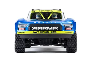 ARRMA Mojave Grom Mega 380 4X4 RC Short Course Truck Electric 4WD 1/16 Scale RTR - Blue/White image 97493