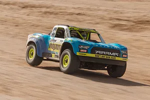 ARRMA Mojave Grom Mega 380 4X4 RC Short Course Truck Electric 4WD 1/16 Scale RTR - Blue/White image 97513