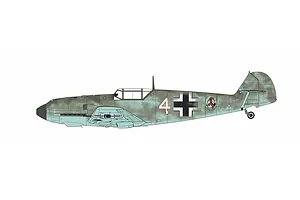 Airfix 1/48 Messerschmitt Bf109E-3/E-4 Fighter Scaled Plastic Model Kit image 2