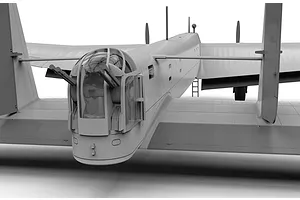 Airfix 1/72 Armstrong Whitworth Whitley Mk.V Bomber Scaled Plastic Model Kit image 97537