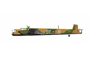 Airfix 1/72 Armstrong Whitworth Whitley Mk.V Bomber Scaled Plastic Model Kit image 97539