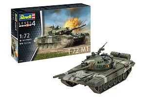 Revell 1/72 T-72 M1 Tank Scaled Plastic Model Kit image 97569
