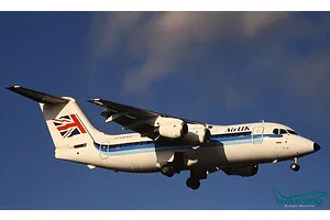Revell 1/144 Bae 146 (RJ85) Air UK Aeroplane Scaled Plastic Model Kit