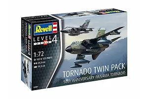 Revell 1/72 Tornado 50th Anniversary Twinpack Fighters Scaled Plastic Model Kit image 97587