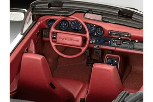 Revell 1/24 Porsche 911 G-Model 50th Anniversary Cabriolet Scaled Plastic Model Kit image 97598