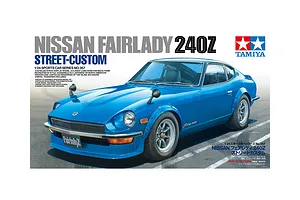 Tamiya 1/24 Nissan Fairlady 240Z Street Custom Car Scaled Plastic Model Kit image 97614