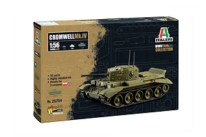 Italeri 1/56 Cromwell Mk.IV Tank Scaled Plastic Model Kit image 97619