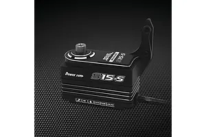 Power HD Aluminium S15-S Low Profile 16.5kg 8.4V HV Brushless Metal Geared Servo - Black image 97835
