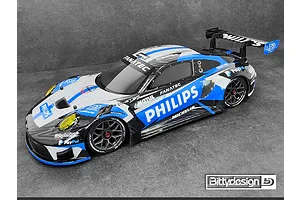 Bittydesign 1/7 P-GT3R Unpainted Body Shell - Clear image 97837