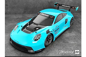 Bittydesign 1/7 P-GT3R Unpainted Body Shell - Clear image 97839