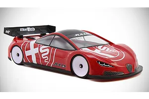 MonTech 1/10 190mm Julia Unpainted Body Shell - Clear image 97843