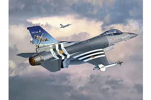 Revell 1/32 &amp;quot;50th Anniversary&amp;quot; F-16 Falcon Fighter Scaled Plastic Model Kit image 97894