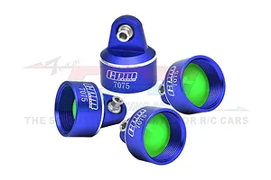 GPM Aluminium Shock Absorber Caps 4Pcs - Blue