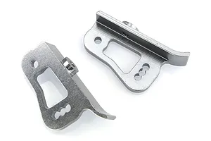 HSP Gunmetal Aluminium Adjustable Wing Mount 2Pcs image 9797