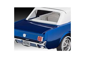 Revell 1/24 1964 Ford Mustang "60 Years" Car Scaled Plastic Model Starter Kit image 97980