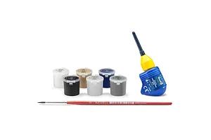 Revell 1/24 1964 Ford Mustang "60 Years" Car Scaled Plastic Model Starter Kit image 97985