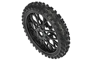 Pro-Line 4.9" Dunlop Geomax MX33 CR4 Front Tyre on Black Spoked Rim 1Pc image 98033