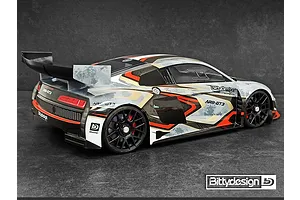 Bittydesign 1/8 AR8-GT3 1mm Unpainted Body Shell w/ Decals image 98046