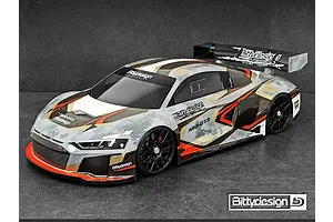 Bittydesign 1/8 AR8-GT3 1mm Unpainted Body Shell w/ Decals image 98047