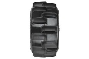 Pro-Line 2.8" Sand Paw HP Belted Tyres on Black Raid Rims - Glued Wheels 2Pcs image 98049