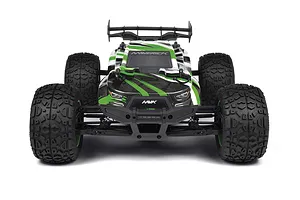 Maverick Quantum2 XT Flux RC Stadium Truck Electric Brushless 4WD 1/10 Scale RTR - Green image 98132
