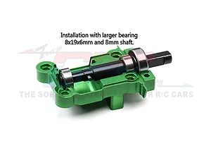 GPM Aluminium Rear Gear Cover - Red image 98140