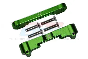 GPM Aluminium Front Lower Suspension Mounts 2Pcs - Green