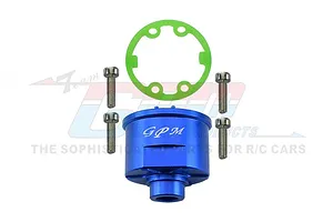GPM Aluminium Front Differential Case - Blue