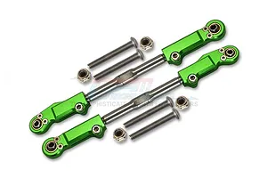 GPM Aluminium Rear Adjustable Camber Links 2Pcs - Green image 98316