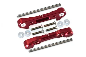 GPM Aluminium Front Lower Suspension Mount Set 2Pcs w/ Hardware - Red image 98323