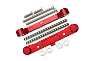 GPM Aluminium Rear Lower Suspension Mount Set 2Pcs w/ Hardware - Red image 98324