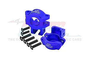 GPM Aluminium Rear Hub Carriers 2Pcs - Blue