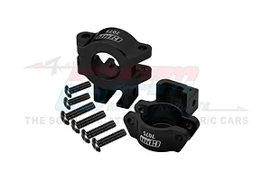 GPM Aluminium Rear Hub Carriers 2Pcs - Black