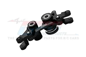 GPM Aluminium Steering Assembly Set w/ Bearings - Black