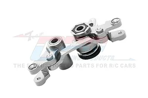 GPM Aluminium Steering Assembly Set w/ Bearings - Silver
