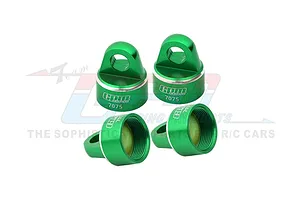 GPM Aluminium Shock Caps 4Pcs - Green image 98418
