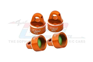 GPM Aluminium Shock Caps 4Pcs - Orange image 98419