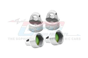 GPM Aluminium Shock Caps 4Pcs - Silver image 98421