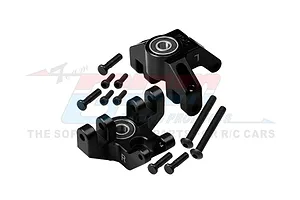GPM Aluminium Front Spindle Set 2Pcs - Black