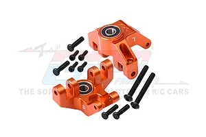 GPM Aluminium Front Spindle Set 2Pcs - Orange
